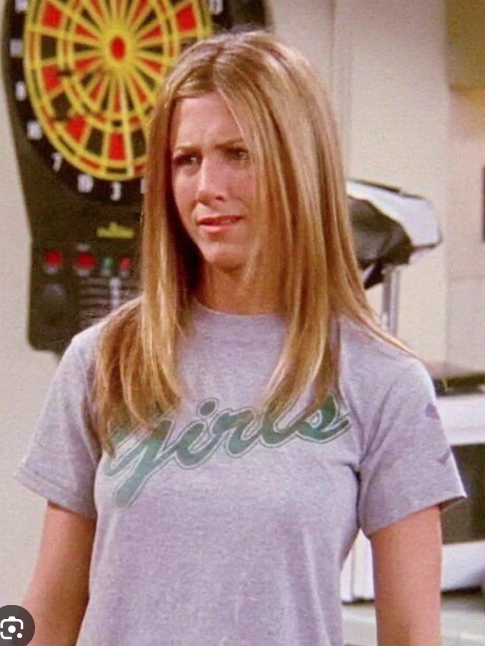 Friends - "Girls" T-Shirt - Grey/Green - Size Medium